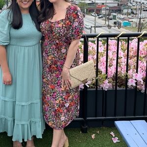 Colorful spring dress